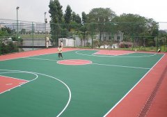 湖北省消防總隊硅PU球場